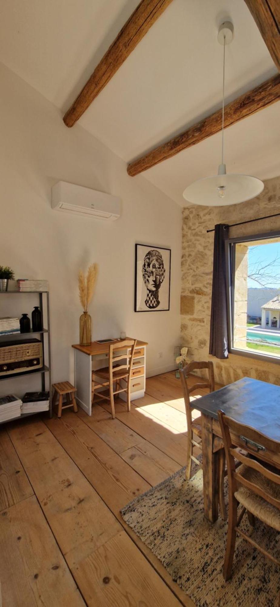 Appartement Dans Un Mas Provencal Renove Saint-Hilaire-d'Ozilhan Екстер'єр фото